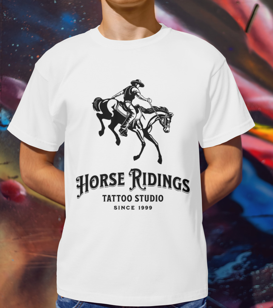 Horse Ridings Tattoo Studio Since 1999 T-Shirt