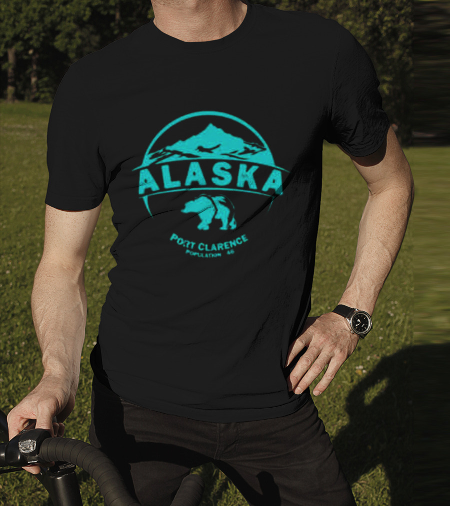 Alaska Port Clarence Population 46 Bear Mountain T-Shirt