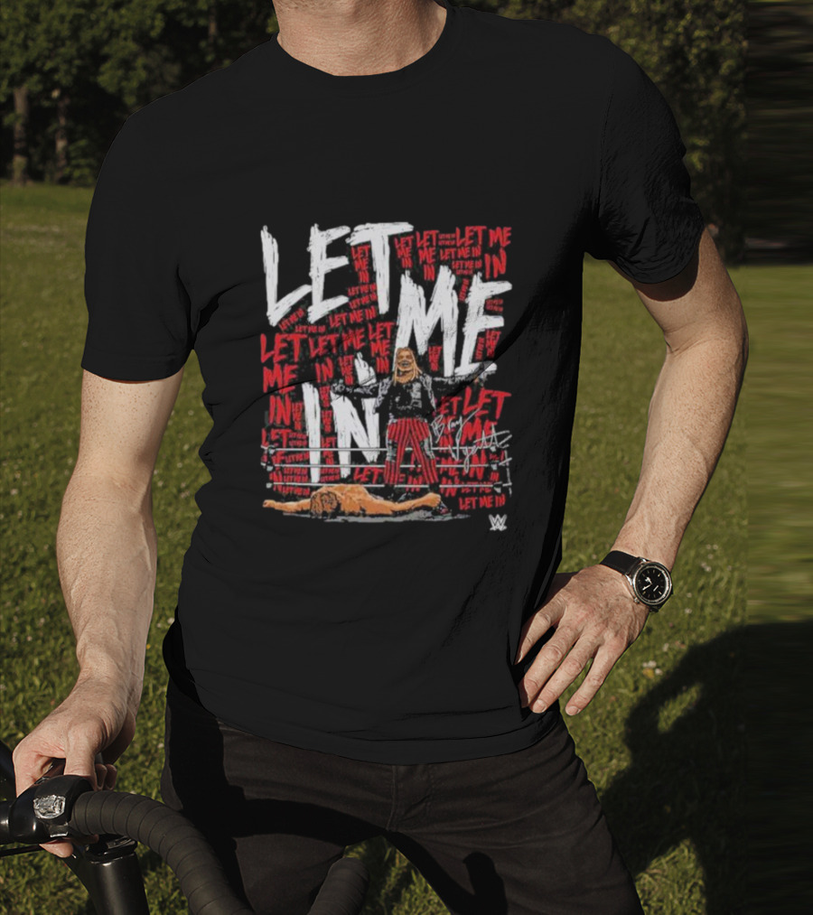 Bray Wyatt WWE Let Me In 500 Level Repeat T-Shirt