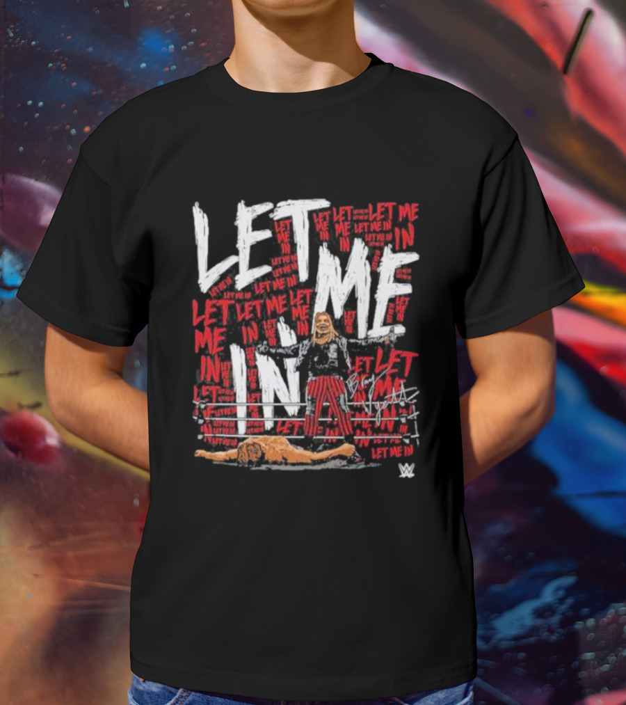 Bray Wyatt WWE Let Me In 500 Level Repeat T-Shirt