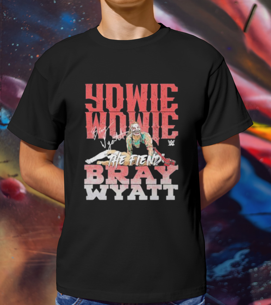 Yowie Wowie Bray Wyatt The Fiend WWE Signature 500 Level T-Shirt