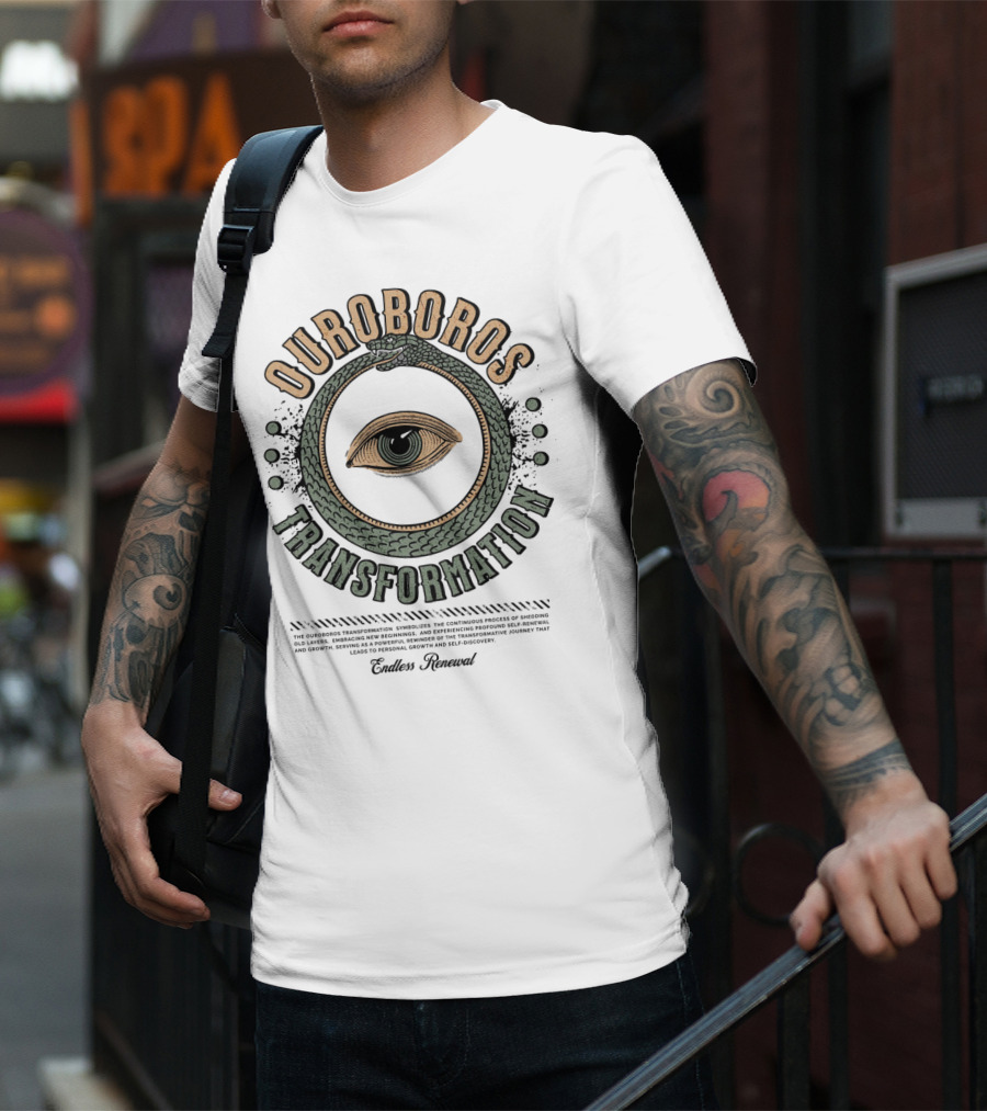 Ouroboros Transformation Endless Renewal T-Shirt