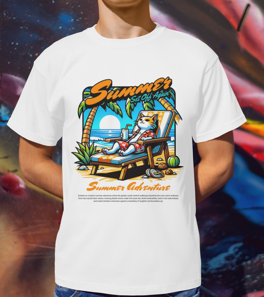 Summer Set Off Again Adventure T-Shirt