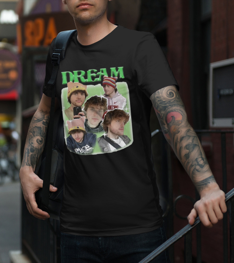 Dream Dreamwastaken Collage Hat Hoodie Star Glow T-Shirt