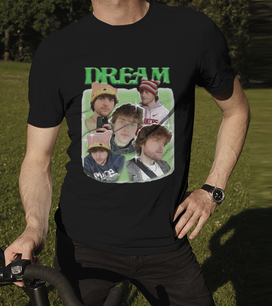 Dream Dreamwastaken Collage Hat Hoodie Star Glow T-Shirt