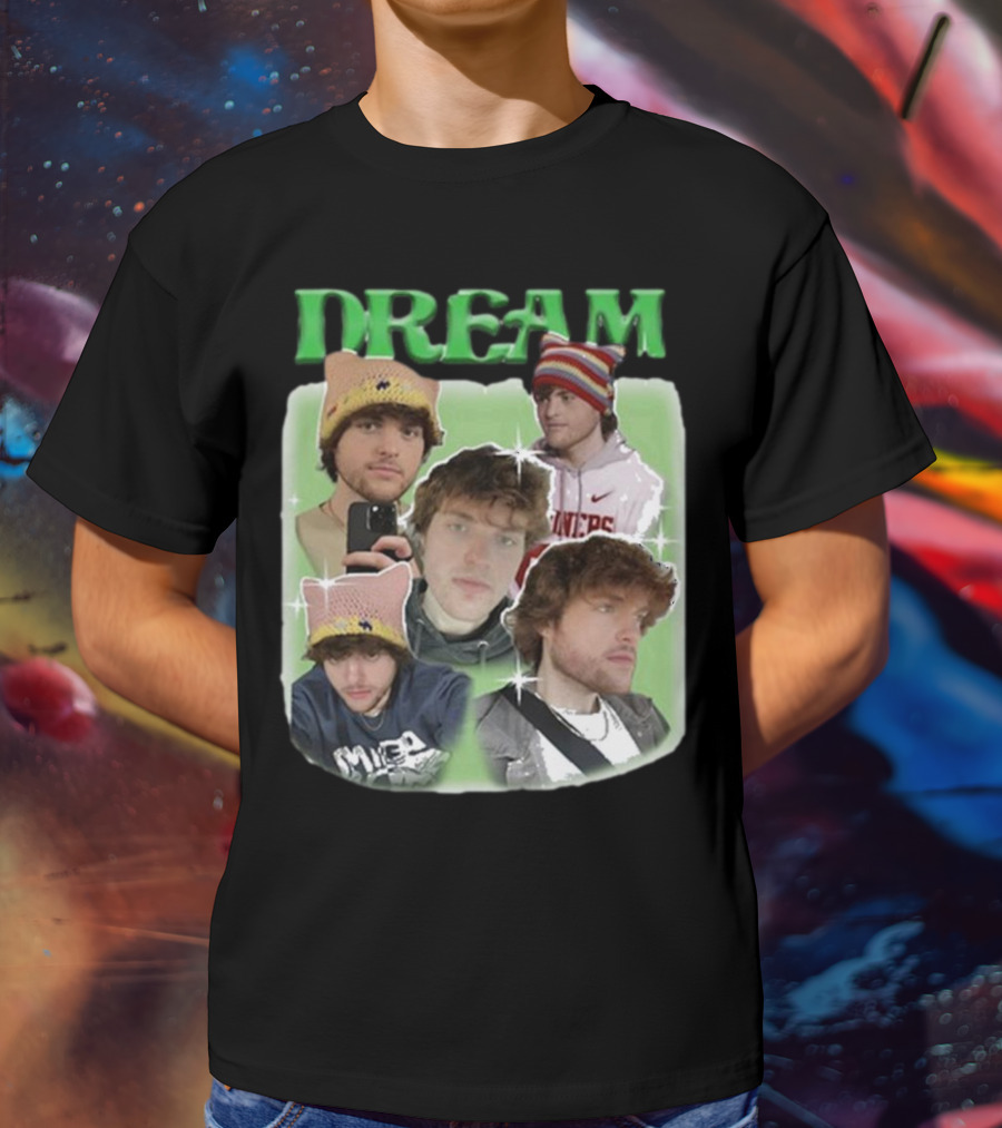 Dream Dreamwastaken Collage Hat Hoodie Star Glow T-Shirt
