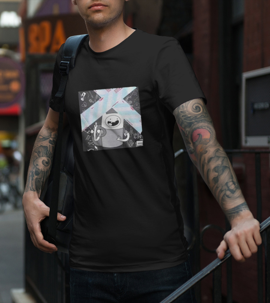 Adventure Time Flinn X Uzi Collaboration T-Shirt