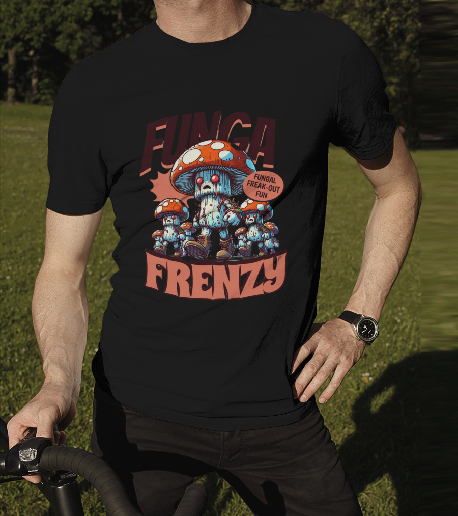 Fungal Frenzy Fungal Freak-Out Fun T-Shirt