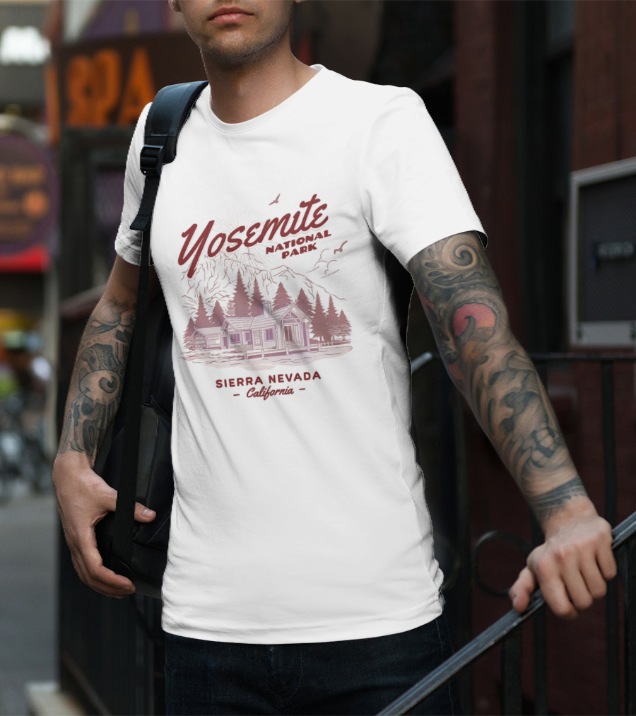 Yosemite National Park Sierra Nevada California Wilderness T-Shirt