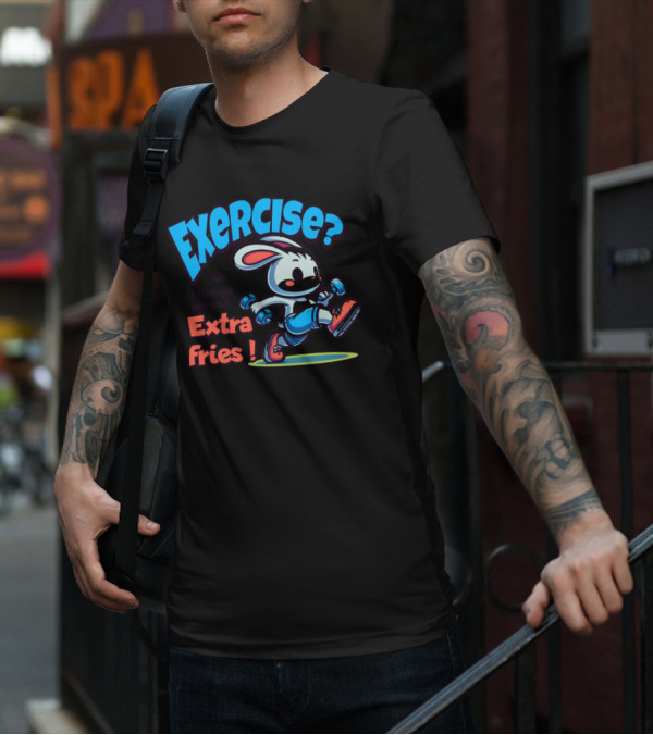 Exercise? Oh, I Thought You Said Extra Fries T-Shirt