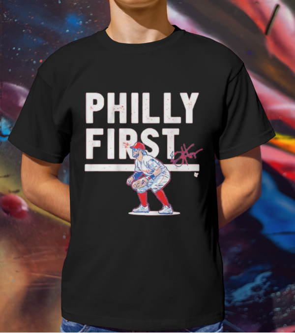 Bryce Harper Philly First Baseball Player T-Shirt