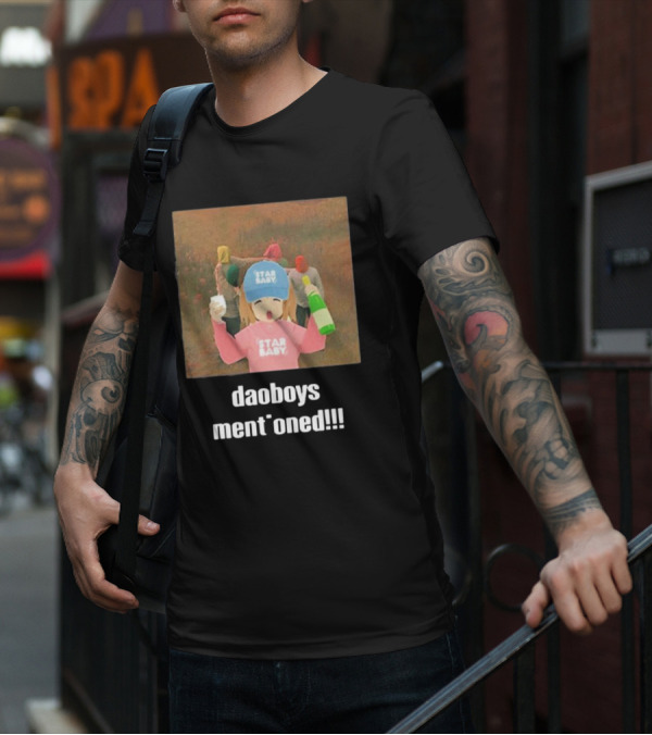 Daoboys Mentioned Star Baby Celebration Scene T-Shirt