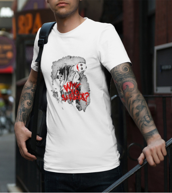 Why So Serious The Dark Knight Joker Halloween T-Shirt