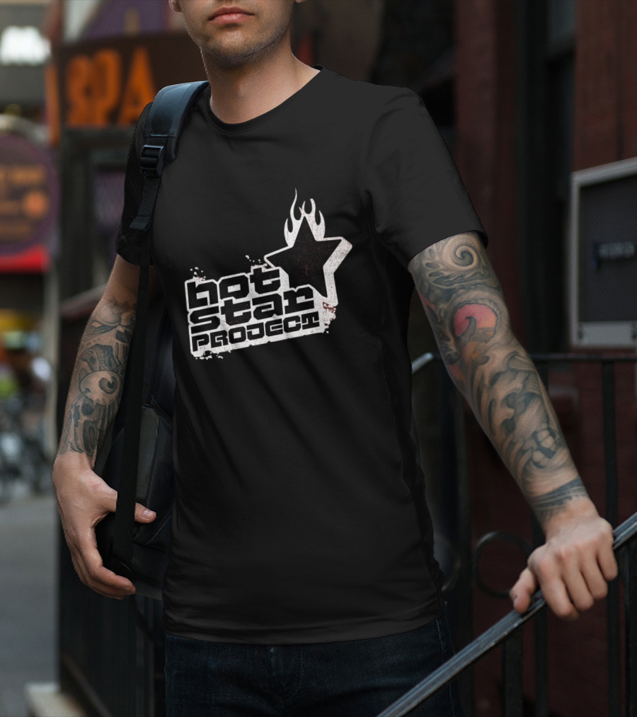 Hot Star Project Flame Starburst T-Shirt