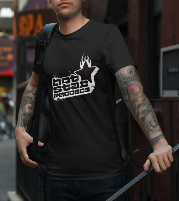 Hot Star Project Flame Starburst T-Shirt