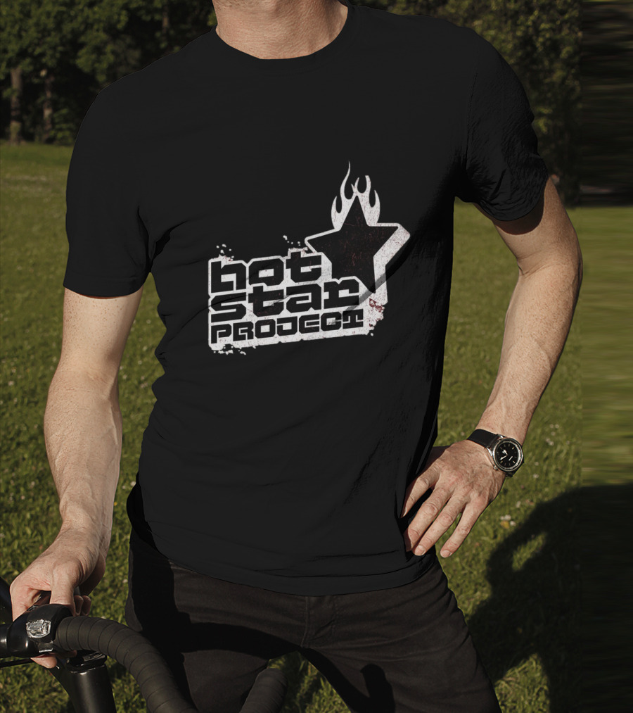 Hot Star Project Flame Starburst T-Shirt