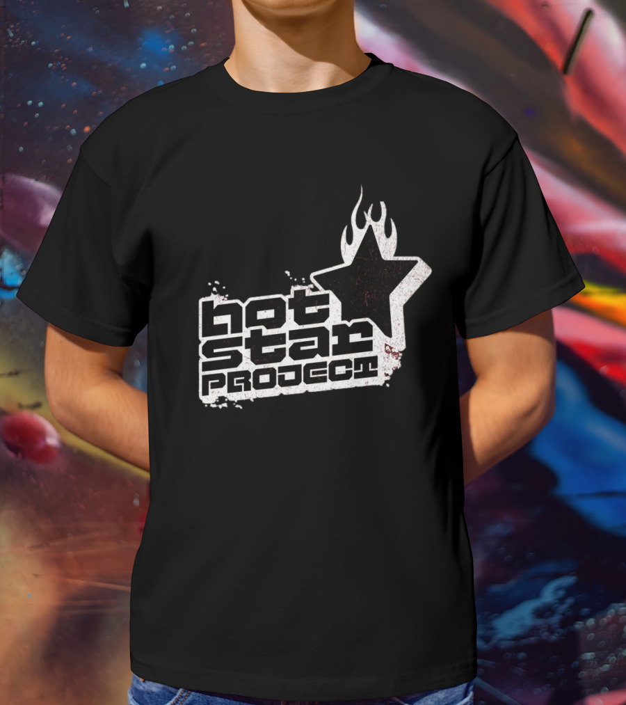 Hot Star Project Flame Starburst T-Shirt