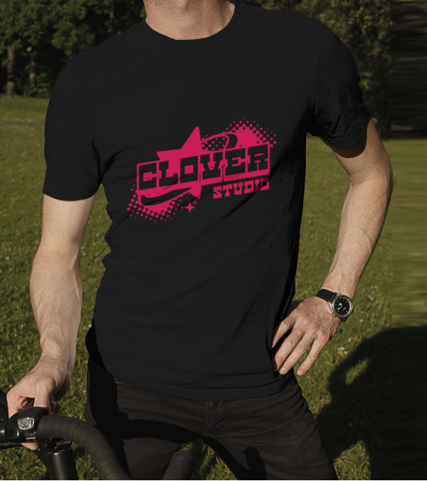 Clover Studio Y2K Branding Starburst T-Shirt