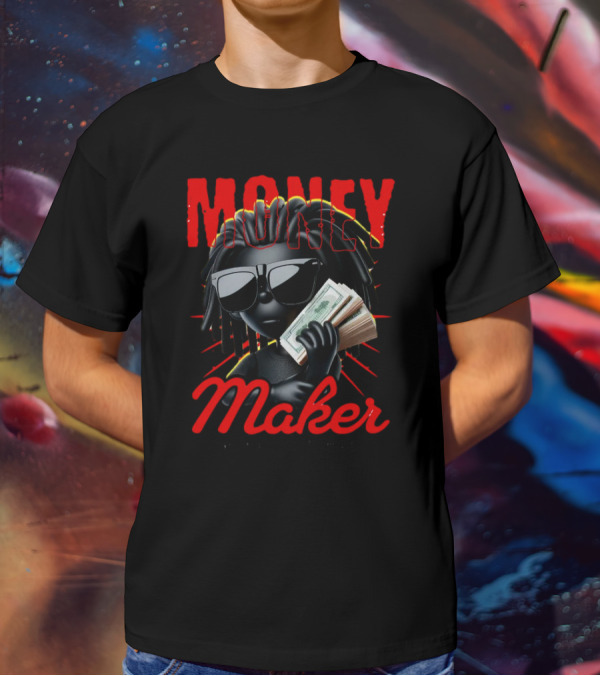MONEY MAKER MONEY IS POWER T-Shirt
