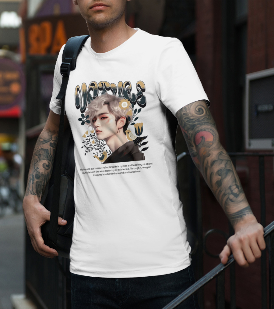 NATURE Floral Reflections Of Life And Existence T-Shirt