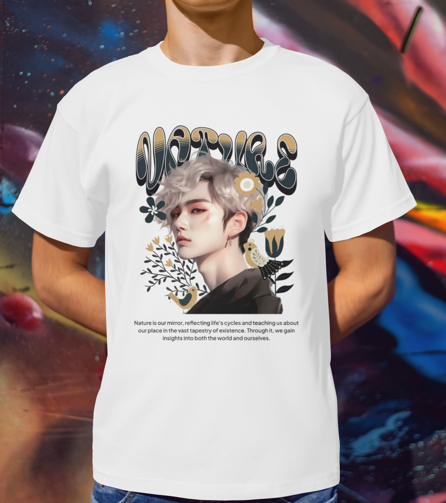 NATURE Floral Reflections Of Life And Existence T-Shirt