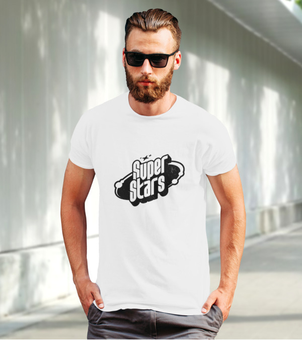 Super Stars Galaxy Orbit And Stars T-Shirt