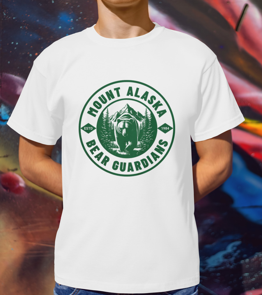 Mount Alaska Bear Guardians ESTD 1964 T-Shirt