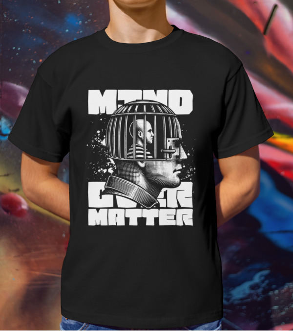 MIND OVER MATTER Prisoner Head T-Shirt