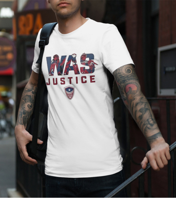 WAS Justice Washington Hero Shield T-Shirt