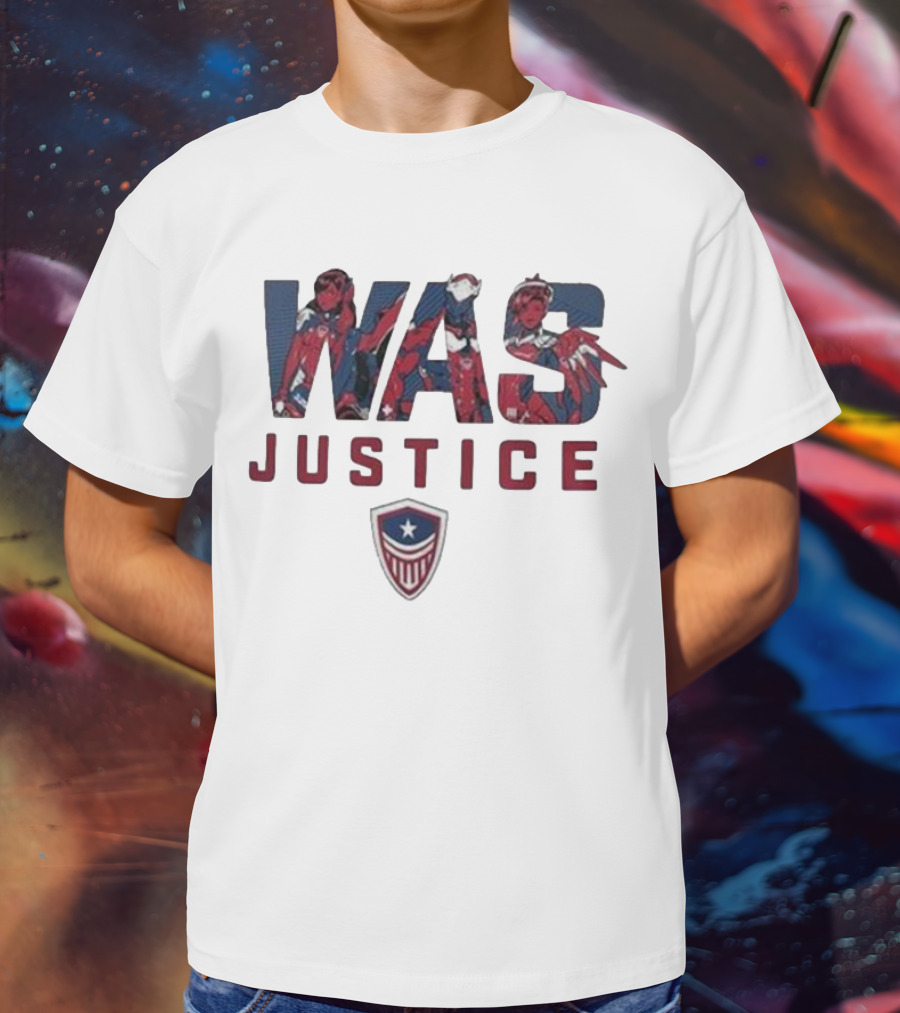 WAS Justice Washington Hero Shield T-Shirt