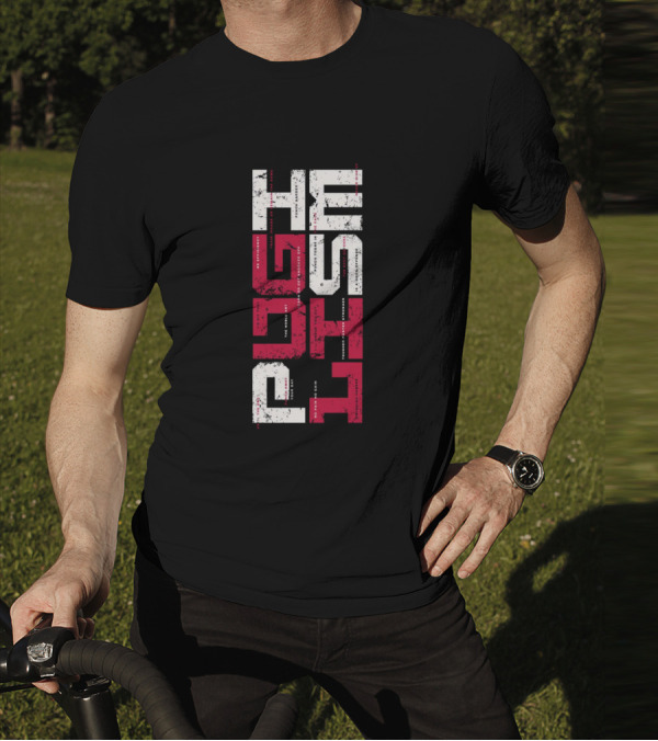 Pugilist Typographic Athletic Fight Sports T-Shirt