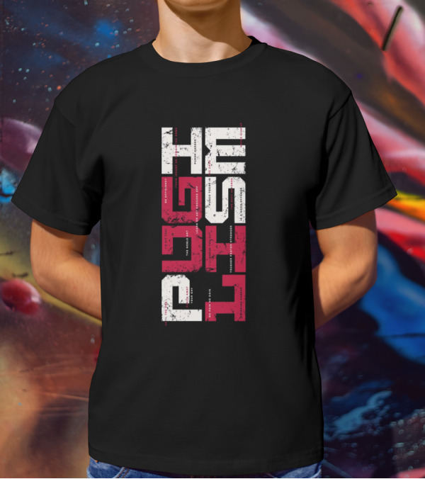 Pugilist Typographic Athletic Fight Sports T-Shirt
