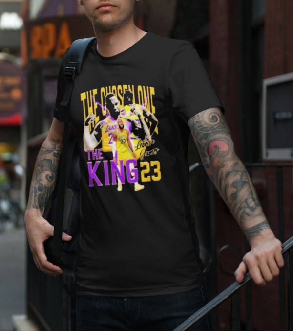 The Chosen One The King 23 LeBron James Lakers T-Shirt