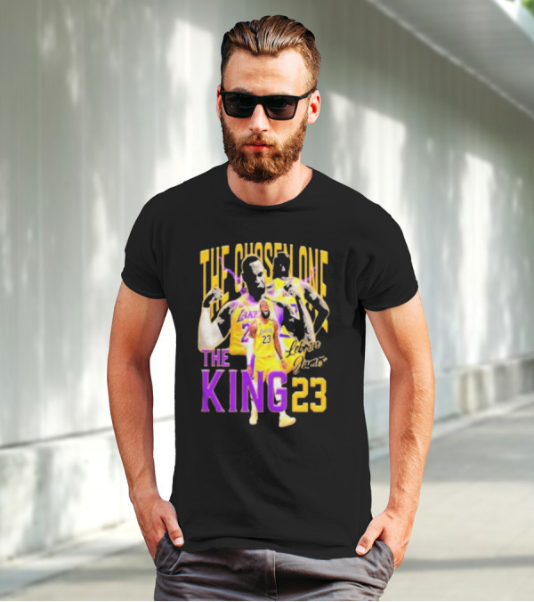The Chosen One The King 23 LeBron James Lakers T-Shirt