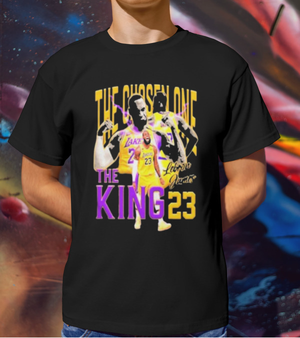 The Chosen One The King 23 LeBron James Lakers T-Shirt