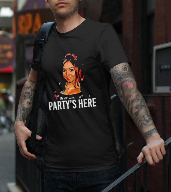 Snooki Party's Here Nicole Polizzi Iconic T-Shirt