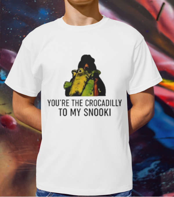 You're The Crocadilly To My Snooki Fun Colorful Frog T-Shirt