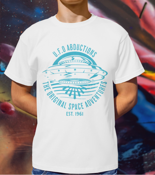 U.F.O Abductions The Original Space Adventures Est. 1961 T-Shirt