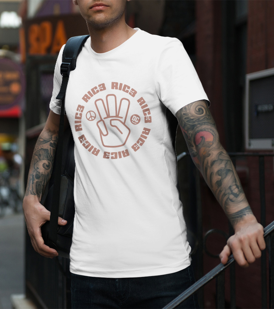 RIC3 Circle Hand Symbol Peace DC T-Shirt