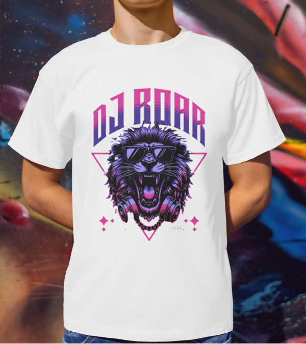 DJ Roar Lion Head HTTL Apparal T-Shirt