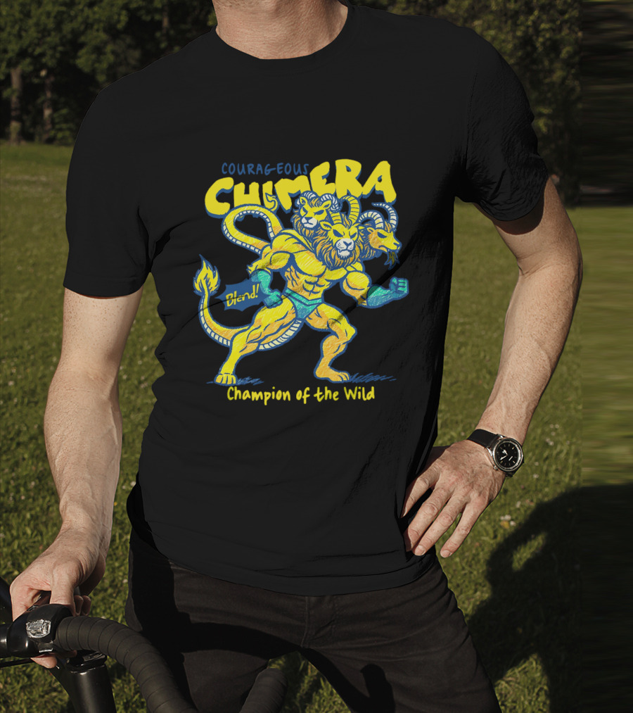 Courageous Chimera Champion Of The Wild Blend T-Shirt