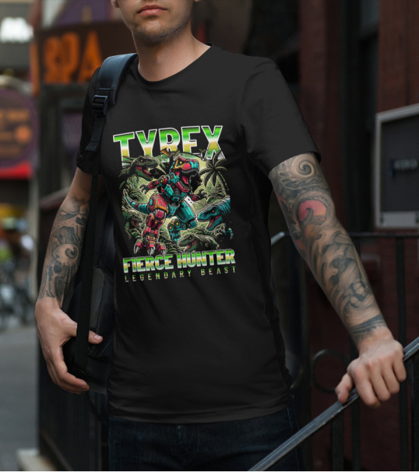 Tyrex Fierce Hunter Legendary Beast T-Shirt