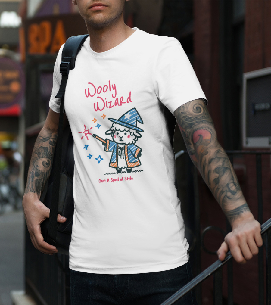 Wooly Wizard Cast A Spell Of T-Shirt