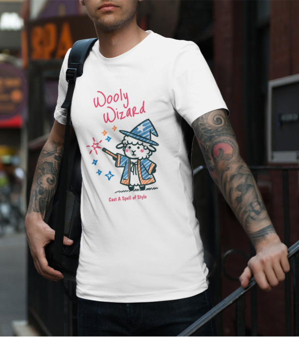Wooly Wizard Cast A Spell Of T-Shirt