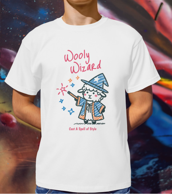 Wooly Wizard Cast A Spell Of T-Shirt