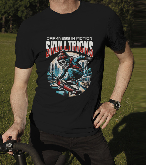 DARKNESS IN MOTION SKULLTRICKS T-Shirt