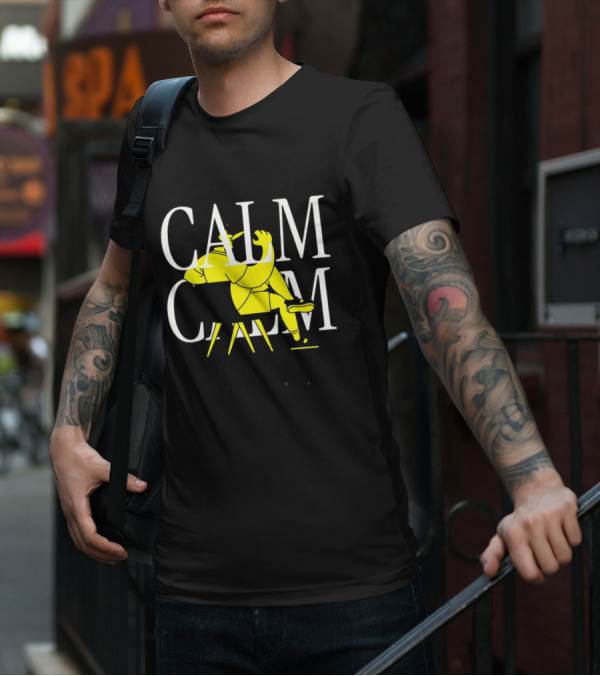 Don't Panic Sit Down And Calm Your Mind Everything's Gonna Be Okay T-Shirt