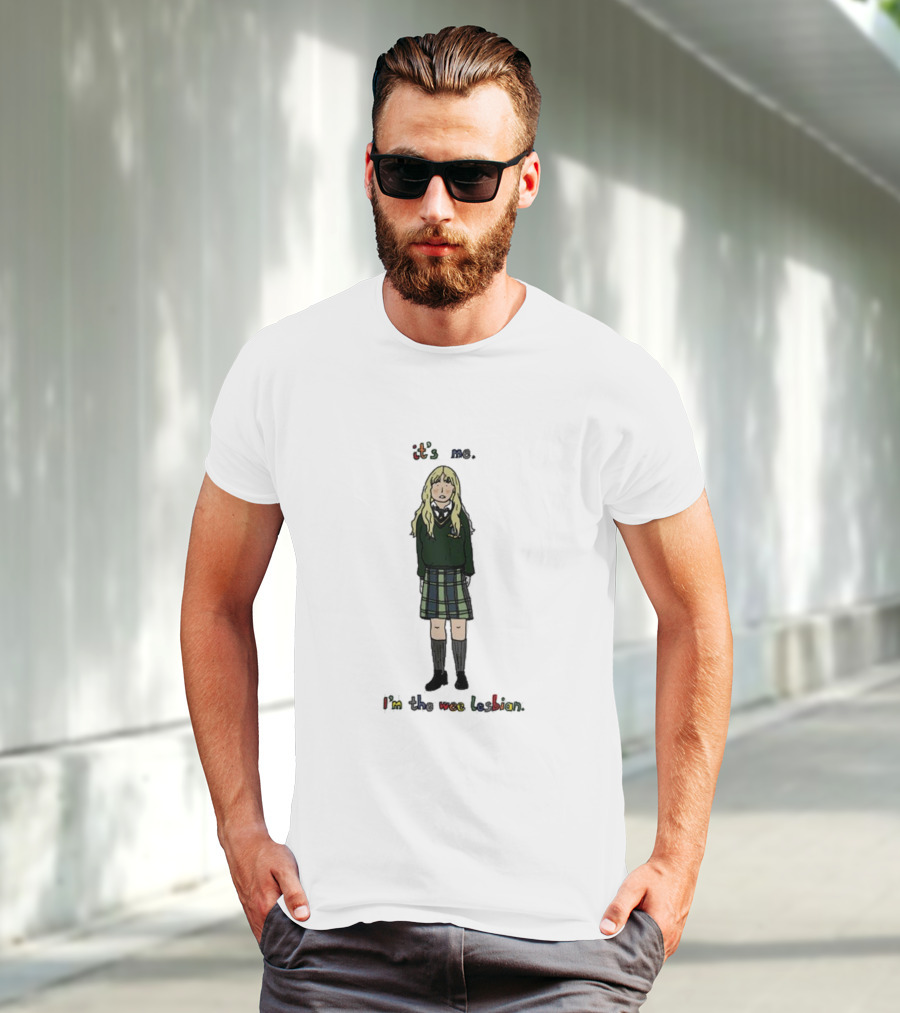 Derry Girls It's Me I'm The Wee Lesbian Sweater School Uniform Skirt T-Shirt