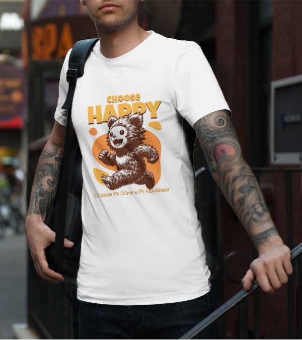 Choose Happy Choose To Shine With Happiness T-Shirt