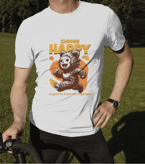 Choose Happy Choose To Shine With Happiness T-Shirt